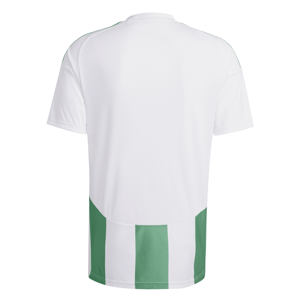 ADIDAS Striped 24 Trikot Herren (white/team green) - Back Center View