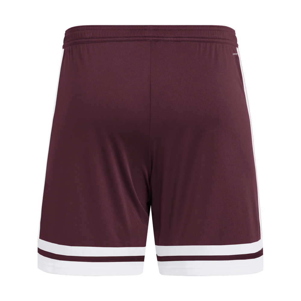 ADIDAS Squadra 25 Shorts Herren (team maroon 2/white) - Back Center View