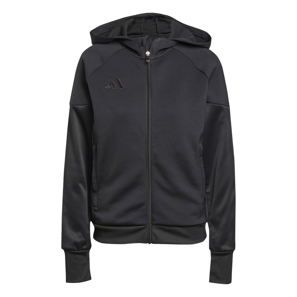ADIDAS Tiro 25 Kapuzenjacke Damen (black) - Front View