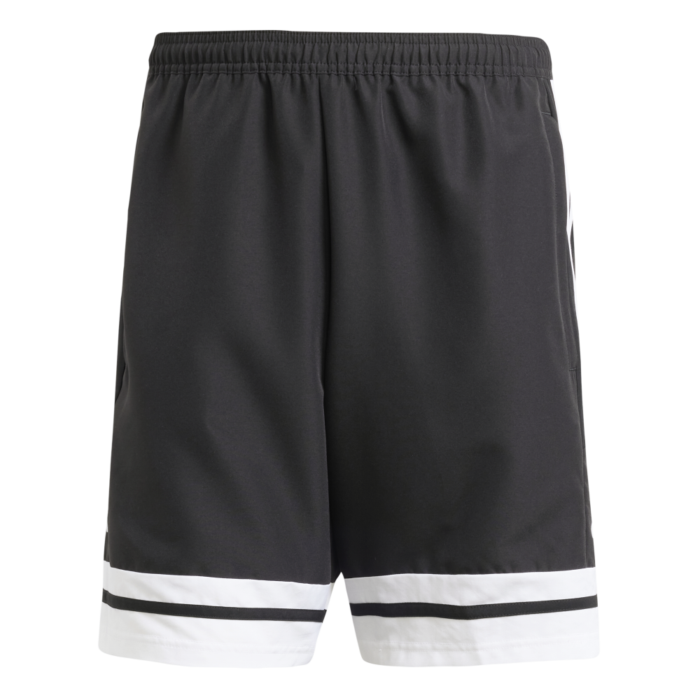 ADIDAS Squadra 25 Downtime Shorts Herren (black/white) - Front Center View