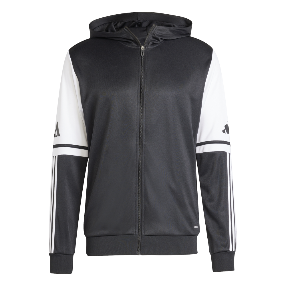 ADIDAS Squadra 25 Kapuzenjacke Herren (black/white) - Front View