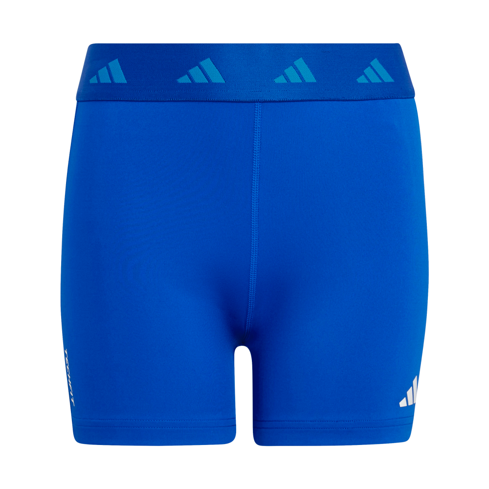 ADIDAS Techfit Kurze Leggings Kind (team royal blue/bright royal/white) - Front Center View