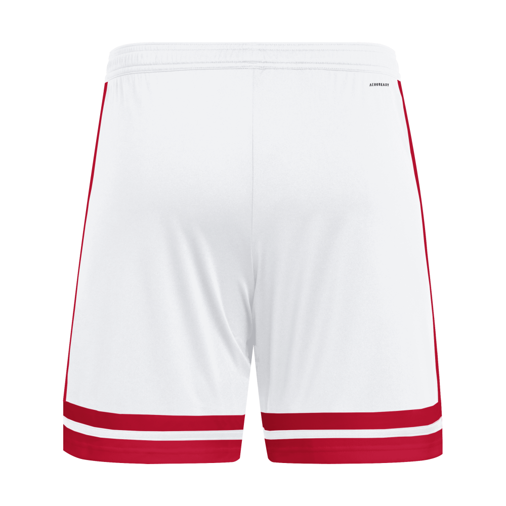 ADIDAS Squadra 25 Shorts Herren (white/team power red 2) - Back View
