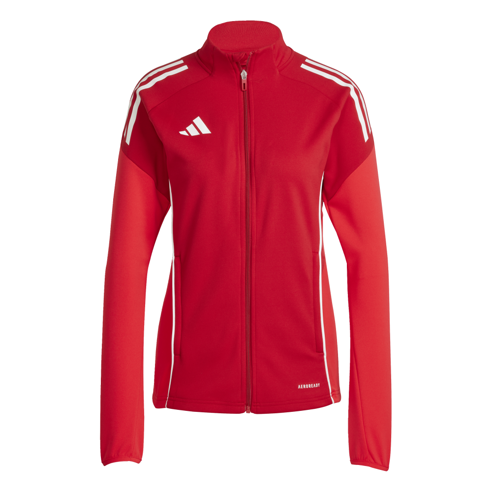 ADIDAS Tiro 25 Competition Trainingsjacke Damen (team power red 2/pure ruby) - Front View