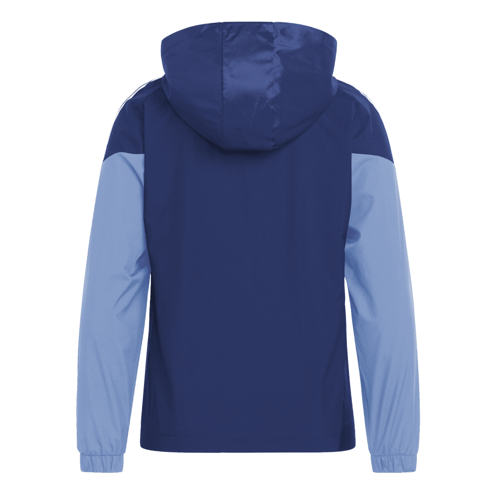 ADIDAS Tiro 25 Competition All-Weather Jacke Damen (team navy blue 2/crew blue) - Back Center View