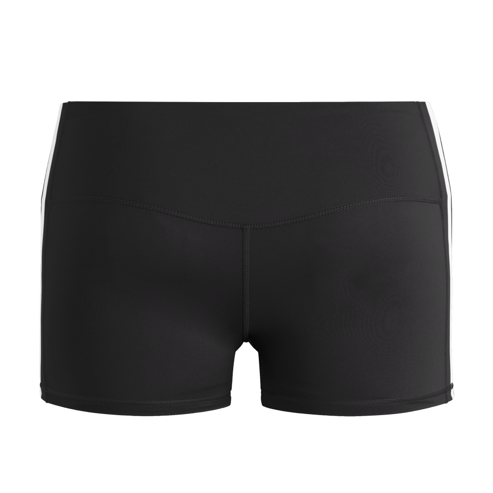 ADIDAS 3-Streifen Volleyball Shorts Damen (black) - Back Center View