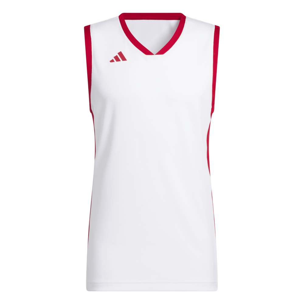ADIDAS 3G Speed Basketballtrikot Zum Wenden Herren (white/team power red) - Front Center View