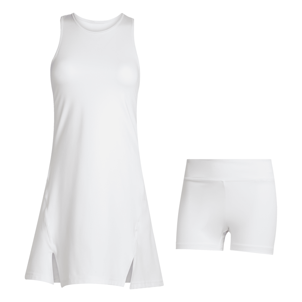 ADIDAS Club Tennis Climacool Kleid Damen (white) - Front Center View