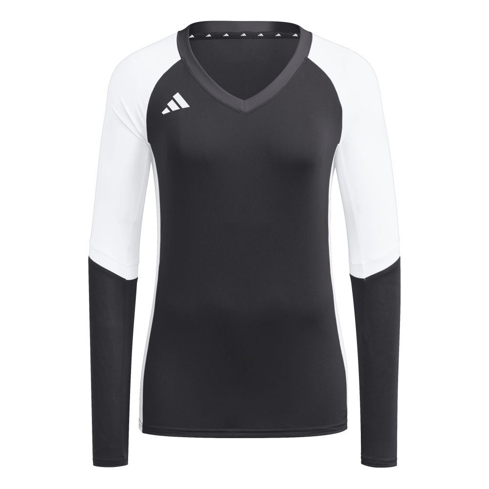 ADIDAS Quickset Langärmeliges Volleyballtrikot Damen (black) - Front View