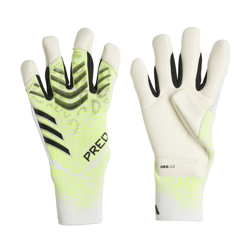 ADIDAS Predator Pro Hybrid Torwarthandschuhe (lucid lemon/white/black) - Front Center View