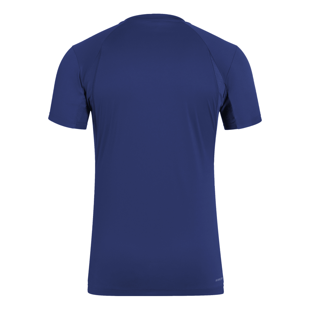 ADIDAS Club Tennis Climacool 3-Streifen T-Shirt Herren (dark blue) - Back Center View