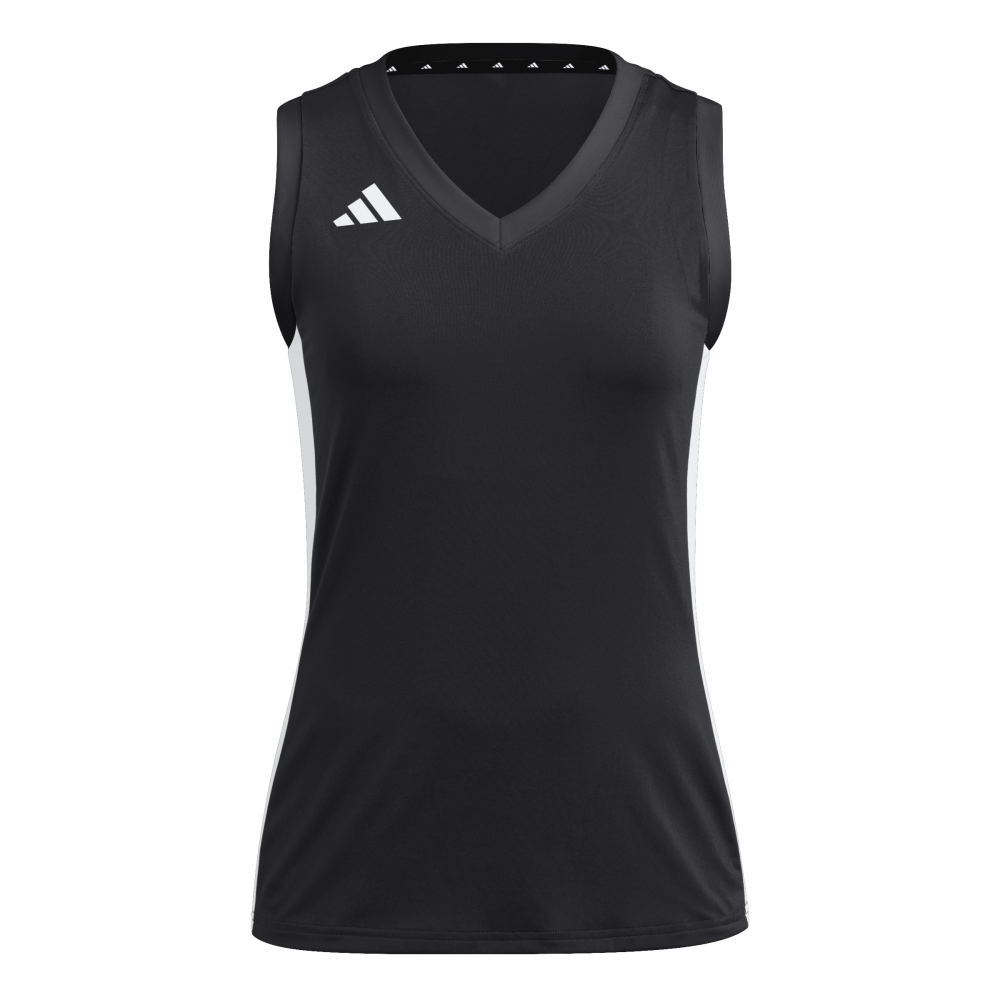 ADIDAS Quickset Ärmelloses Volleyballtrikot Damen (black) - Front View