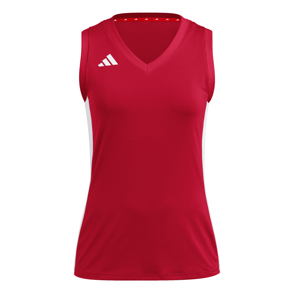 ADIDAS Quickset Ärmelloses Volleyballtrikot Damen (team power red 2) - Front View