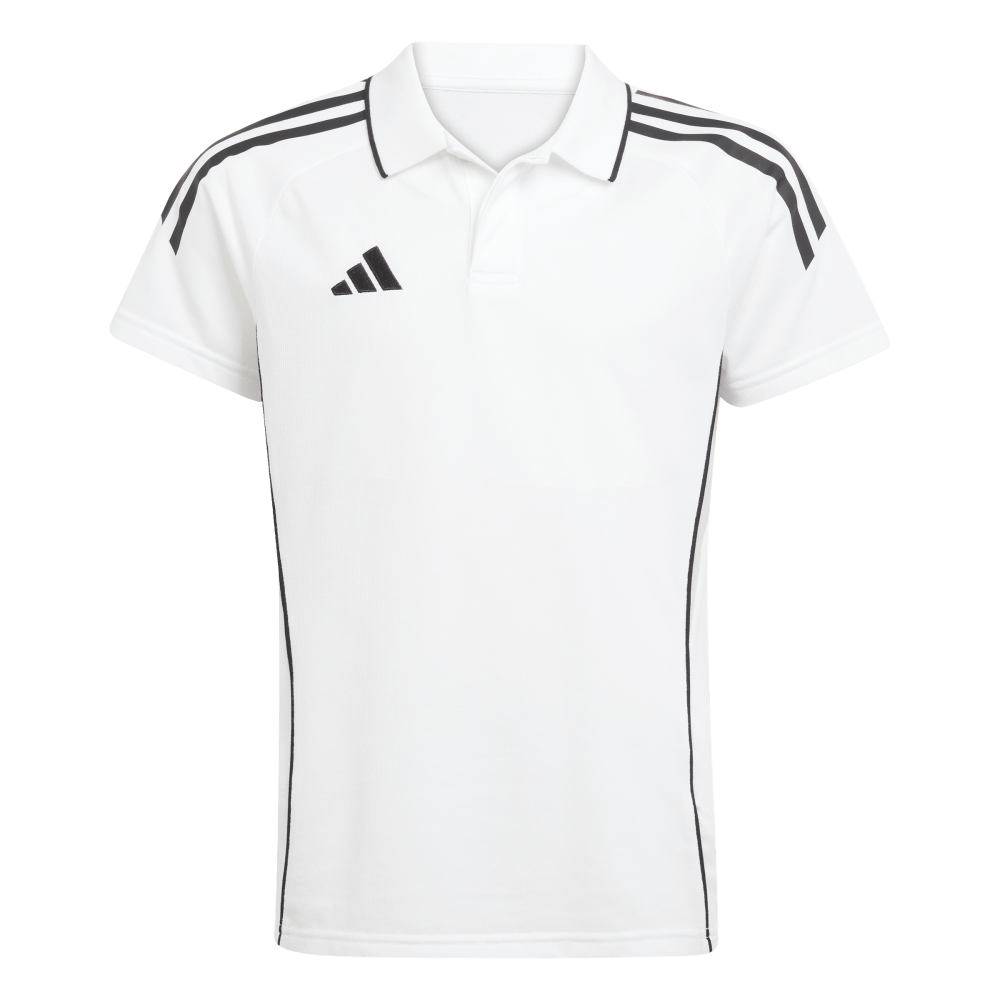 ADIDAS Tiro25 Competition Poloshirt Kind (white) - Front Center View