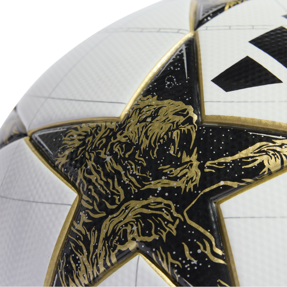 ADIDAS Ucl League 25/26 Gruppenphase Spielball (white/black/gold met.) - Detail View 2
