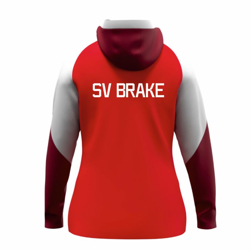 SV Brake Kapuzenjacke Damen Rot