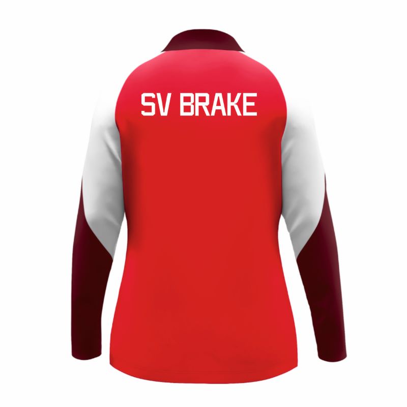 SV Brake Polyesterjacke Damen Rot