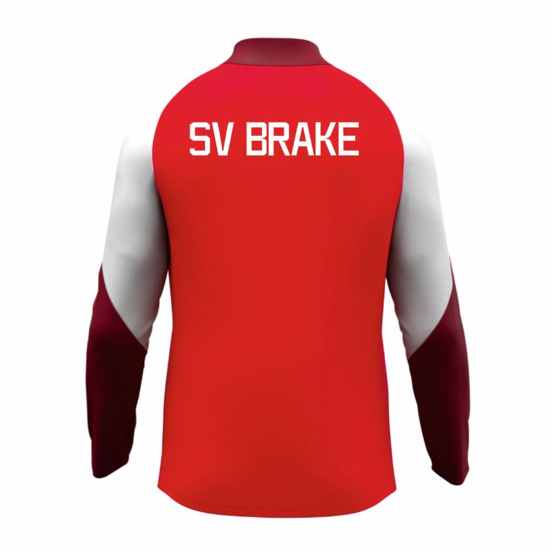SV Brake Polyesterjacke Unisex Rot