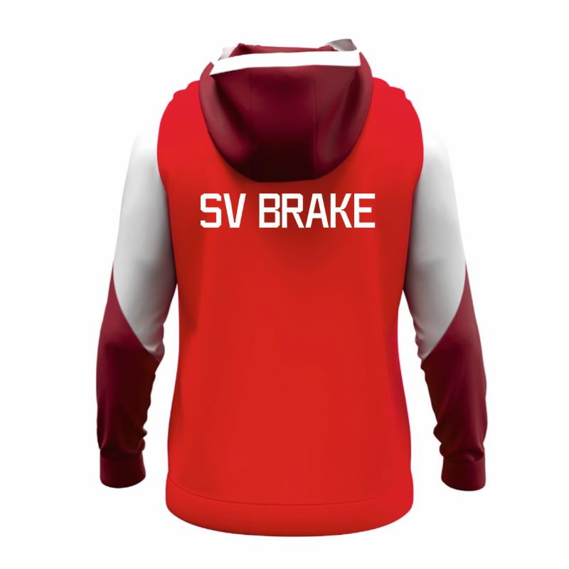 SV Brake Zip Hoodie Unisex Rot