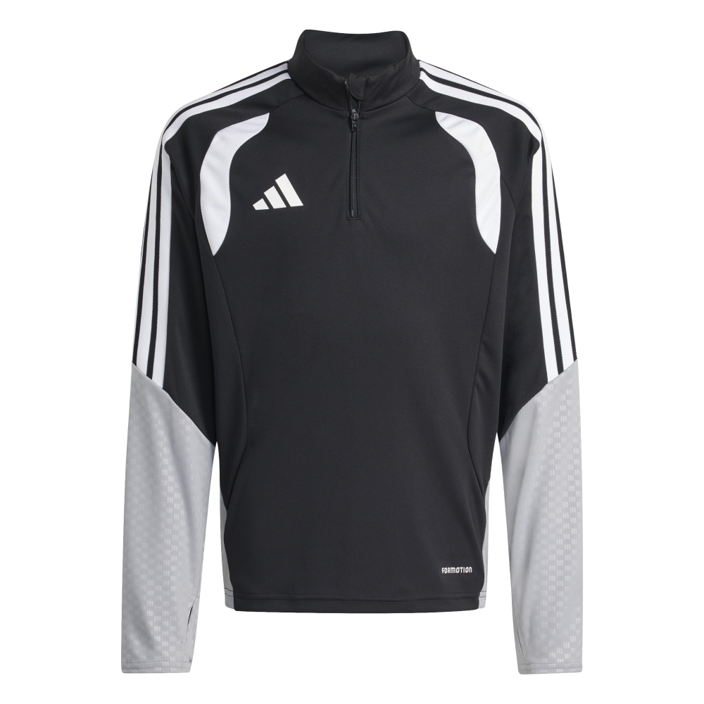 ADIDAS Tiro 26 Competition Kids Trainingsoberteil (black/light onix/white) - Front Center View