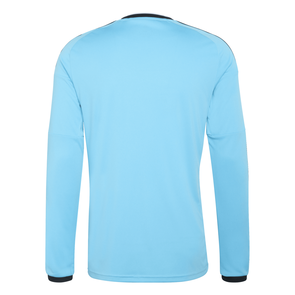 ADIDAS Referee 26 Langärmeliges Jersey Herren (bright cyan/black) - Back Center View