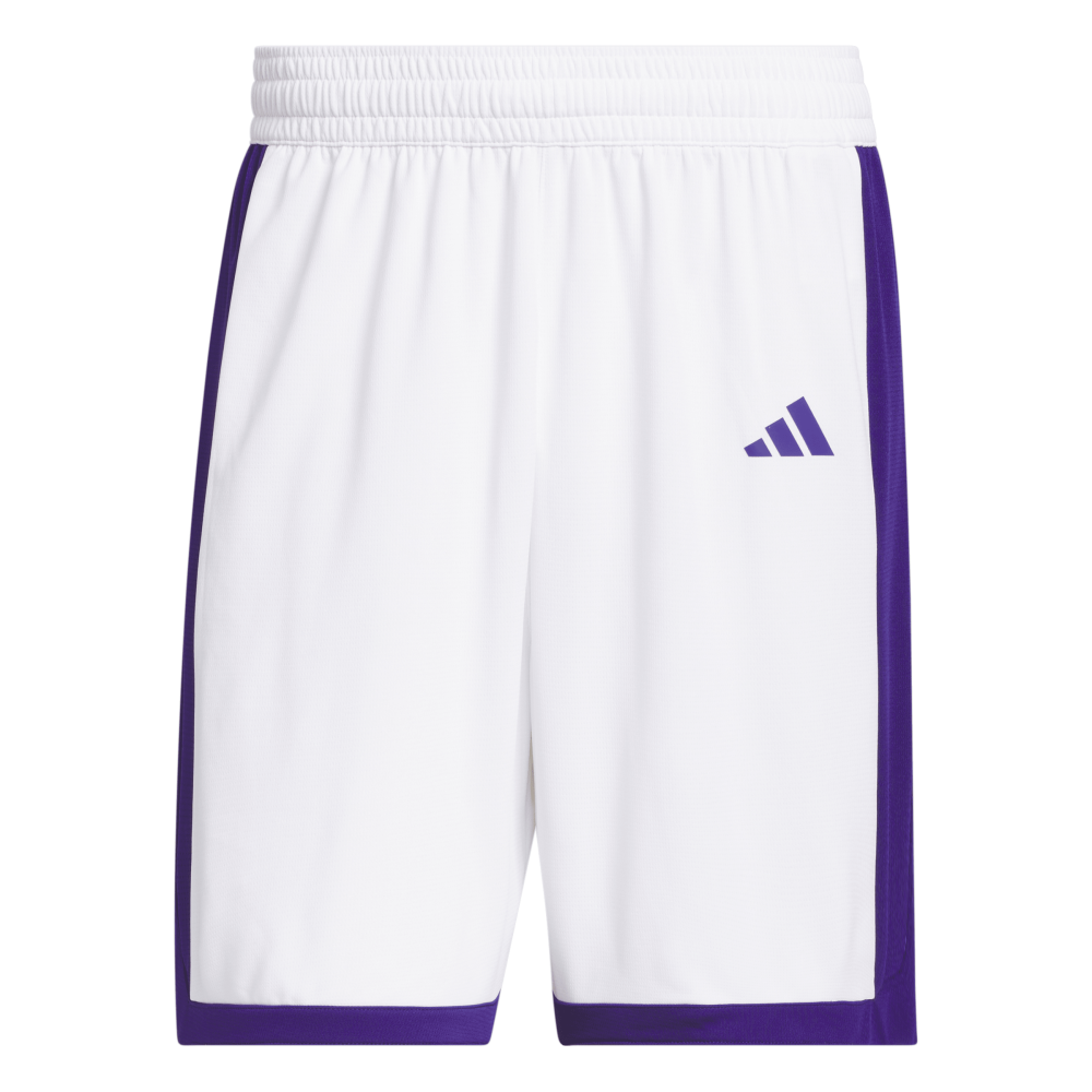 ADIDAS 3G Speed Basketballshorts Im Wendedesign Herren (white/team colleg purple) - Front Center View