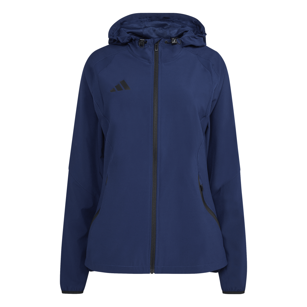 ADIDAS Tiro Travel Windbreaker Damen (team navy blue 2/black) - Front Center View