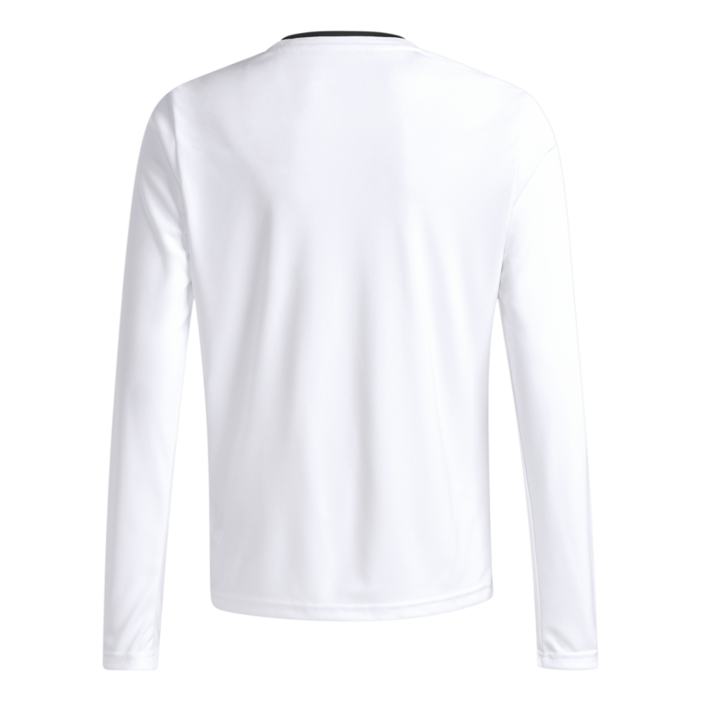 ADIDAS Entrada26 Kids Langarmtrikot (white/black) - Back Center View