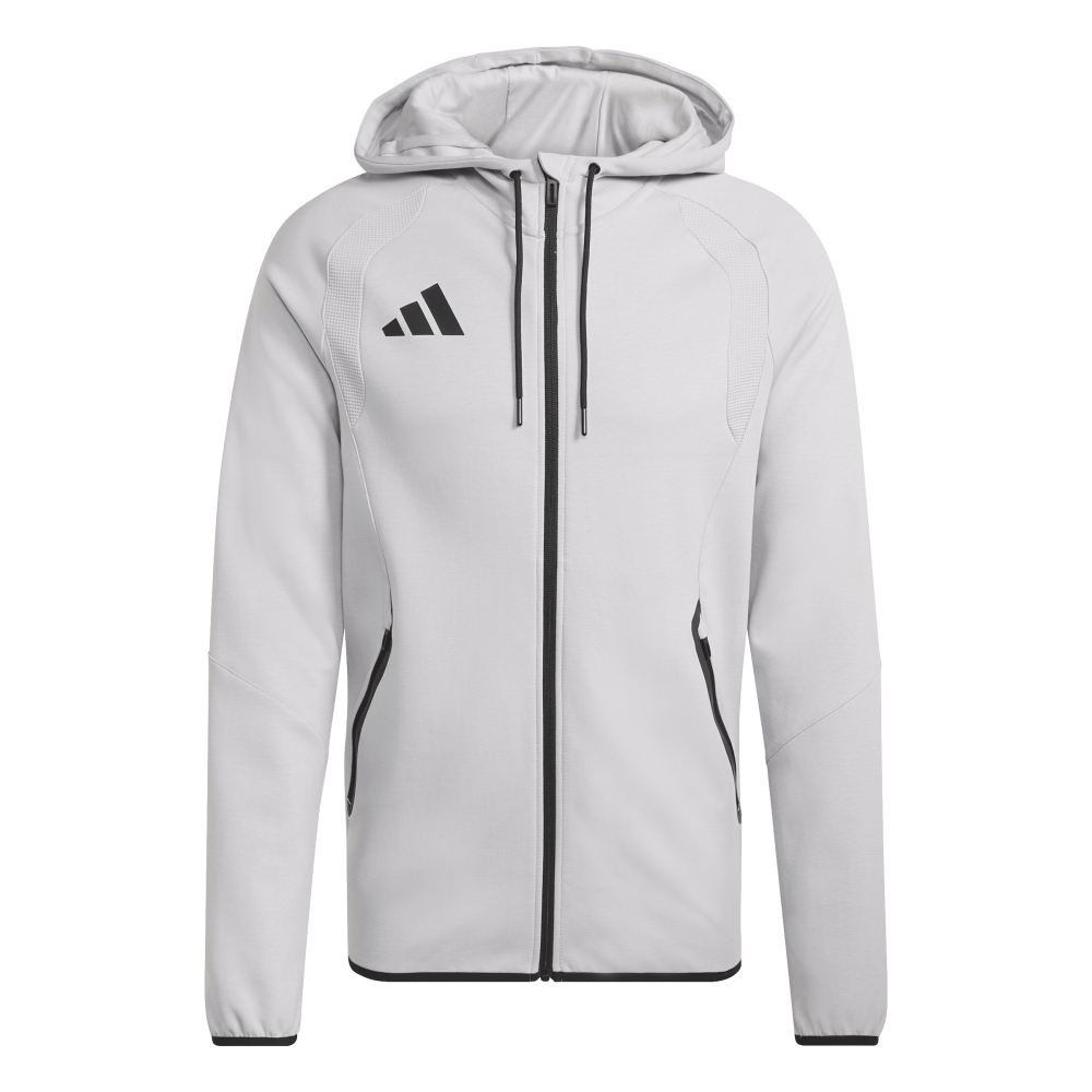 ADIDAS Tiro Travel Sweat-Hoodie Herren (team light grey) - Front Center View