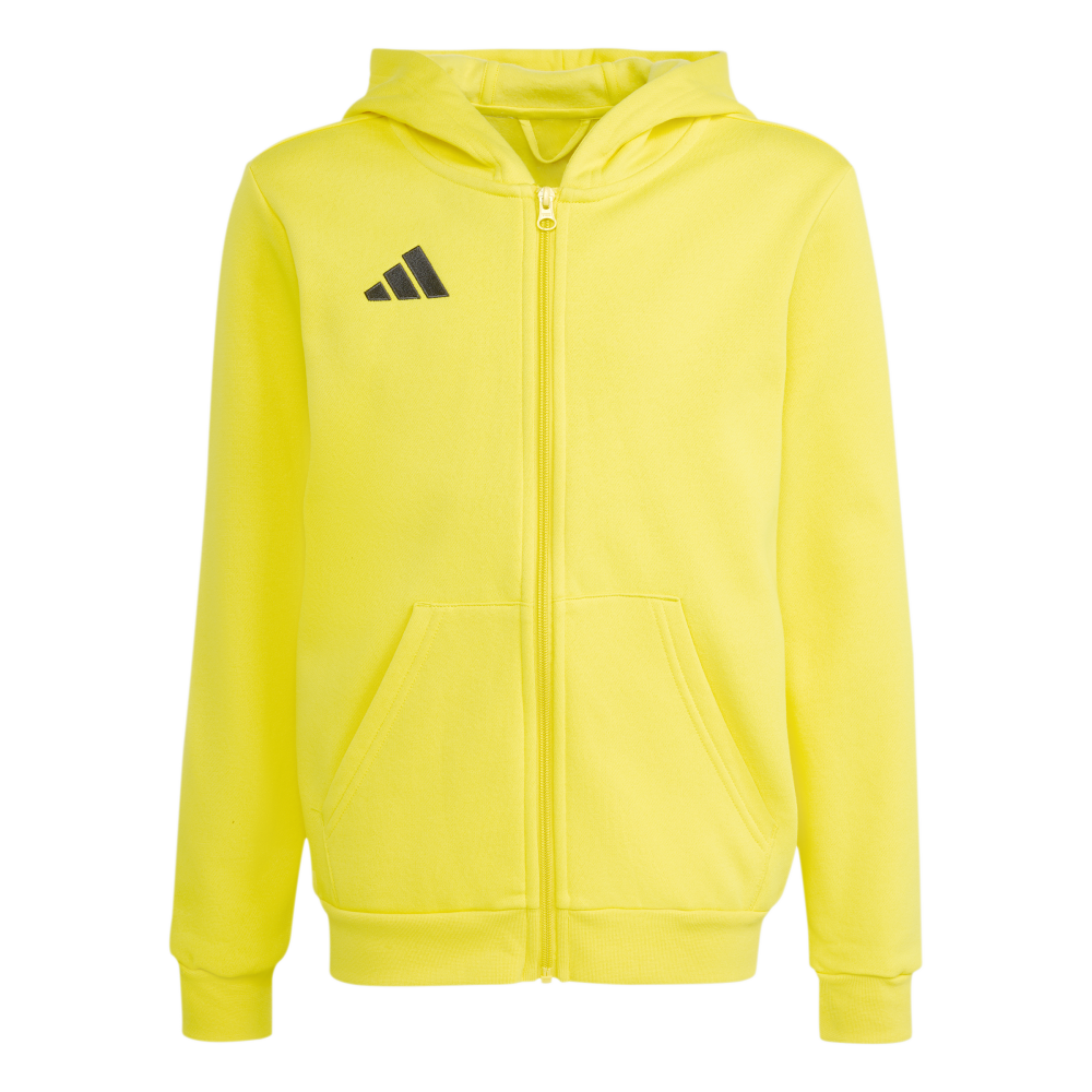 ADIDAS Entrada26 Kids Kapuzenjacke (team yellow/black) - Front Center View