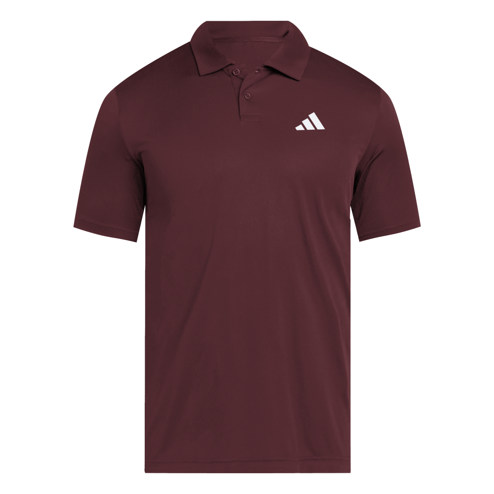 ADIDAS Club Tennis Poloshirt Herren (maroon) - Front View