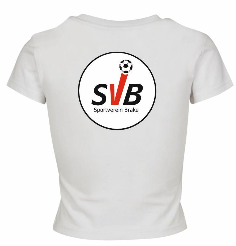SV Brake Fan - T-Shirt Crop Damen weiß