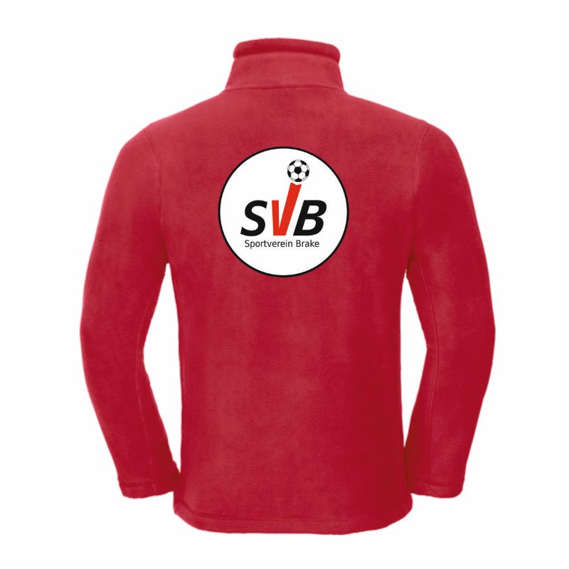 SV Brake Fan - Fleecejacke Herren rot