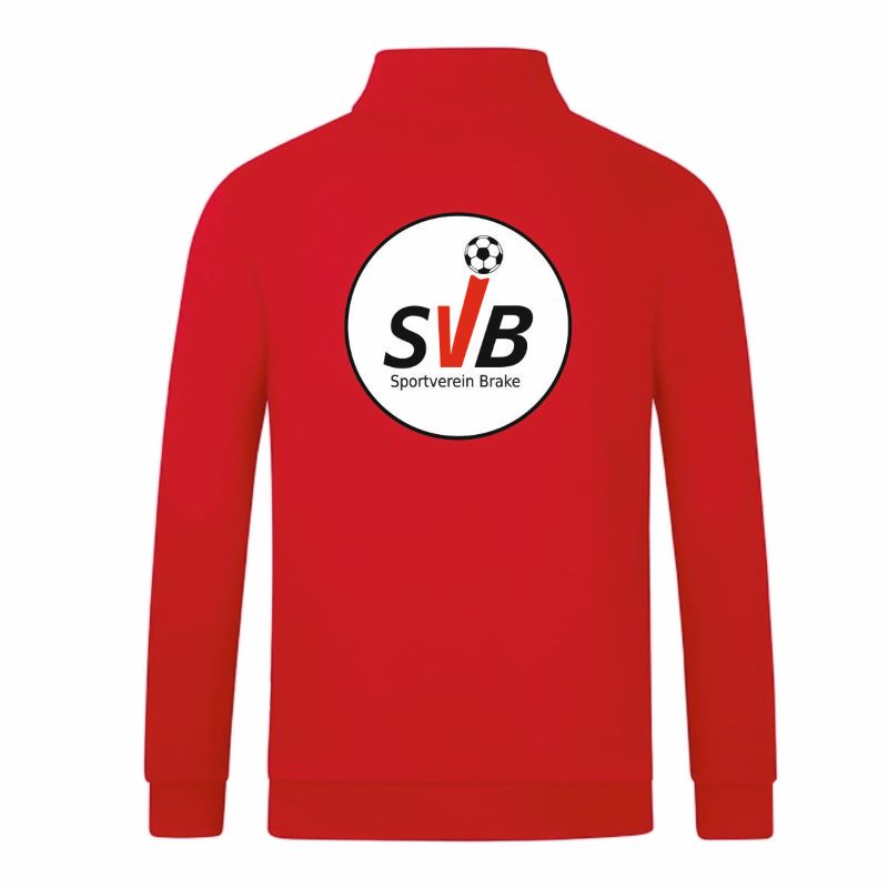 SV Brake Fan - Half Zip Sweat Herren rot