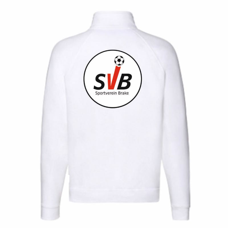 SV Brake Fan - Half Zip Sweat Herren weiß