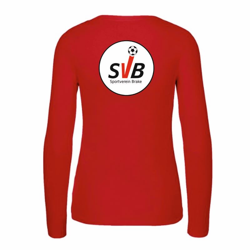 SV Brake Fan - Longsleeve Damen rot