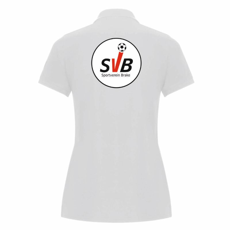 SV Brake Fan - Poloshirt Fairtrade Damen weiß