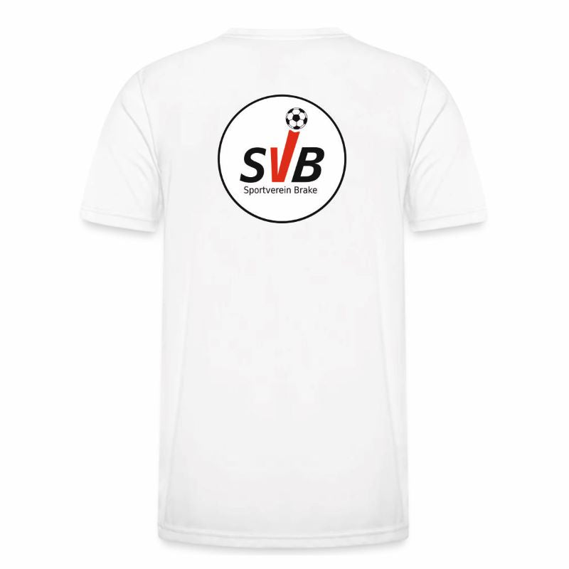 SV Brake Fan - Polyestershirt Fairtrade Herren weiß