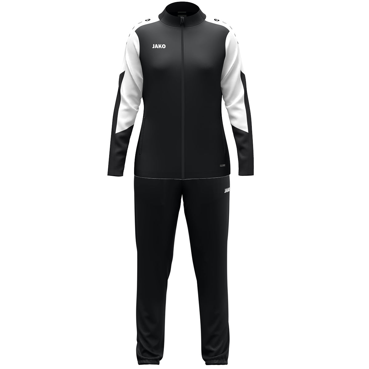 JAKO Polyesteranzug Dynamic Damen (schwarz/weiß/anthrazit)