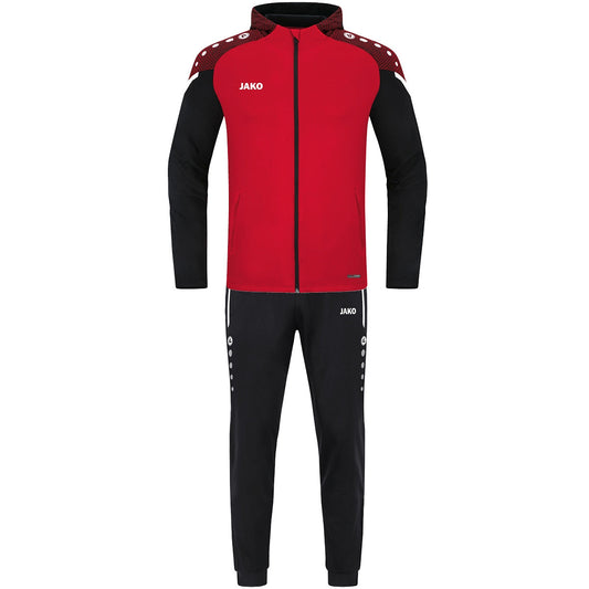 JAKO Trainingsanzug Polyester Performance mit Kapuze Kinder Rot