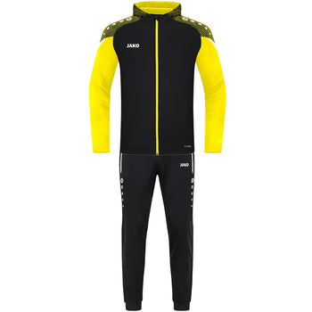 JAKO Trainingsanzug Polyester Performance mit Kapuze Kinder Schwarz