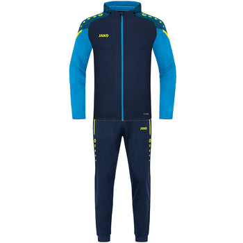 JAKO Trainingsanzug Polyester Performance mit Kapuze Kinder Blau