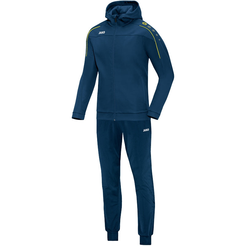 JAKO Trainingsanzug Polyester Classico mit Kapuze Kinder Blau