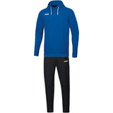 JAKO Jogginganzug Base mit Kapuzensweat Unisex Blau