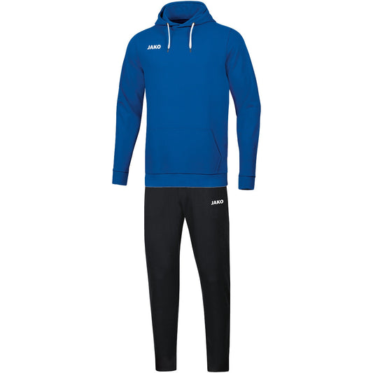JAKO Jogginganzug Base mit Kapuzensweat Unisex Blau