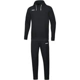 JAKO Jogginganzug Base mit Kapuzensweat Unisex Schwarz