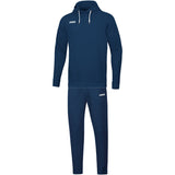 JAKO Jogginganzug Base mit Kapuzensweat Unisex Blau