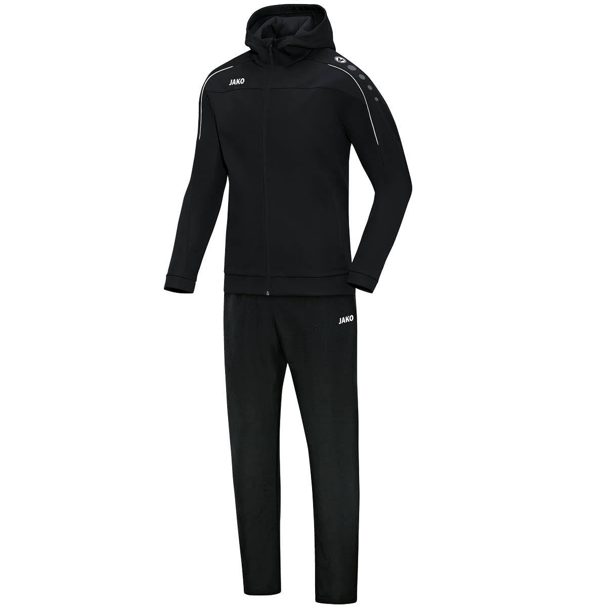 JAKO Präsentationsanzug Classico mit Kapuze Unisex Schwarz