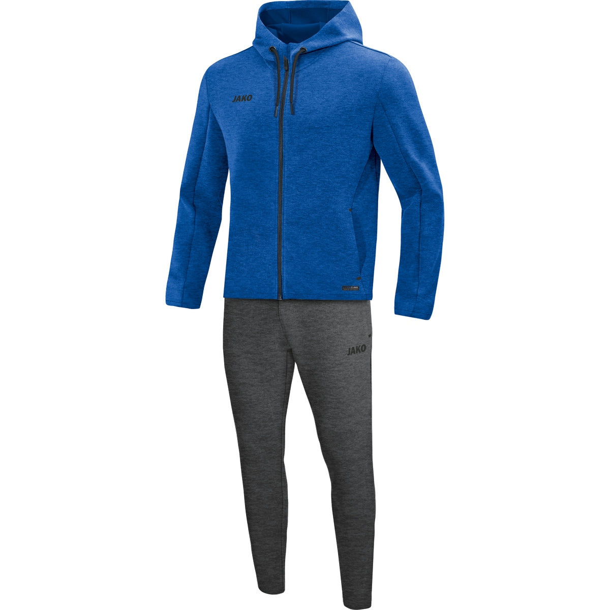 JAKO Jogginganzug Premium Basics mit Kapuze Unisex Blau