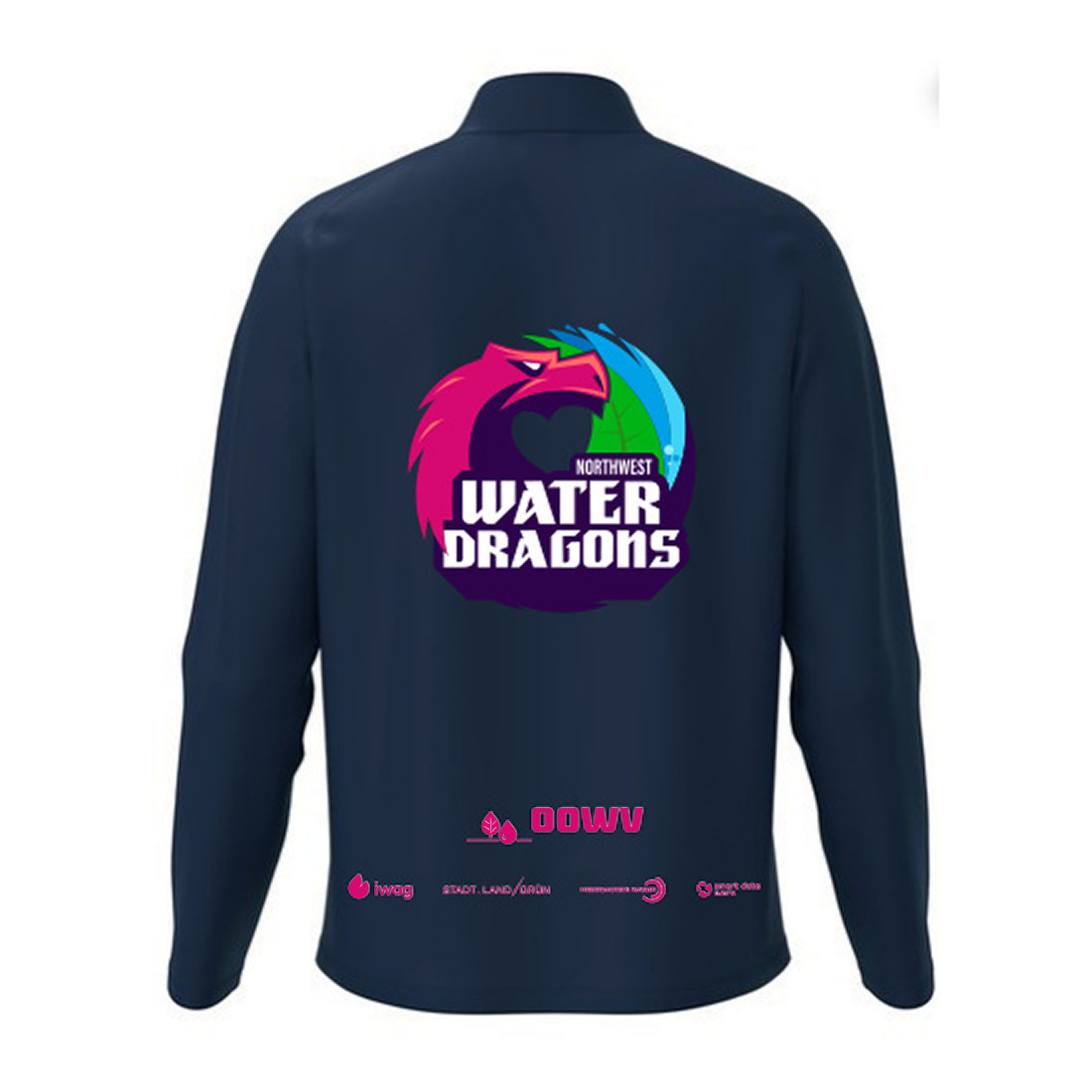 OOWV Freizeitjacke One Unisex Blau (9800-900, Monogram:Pink)